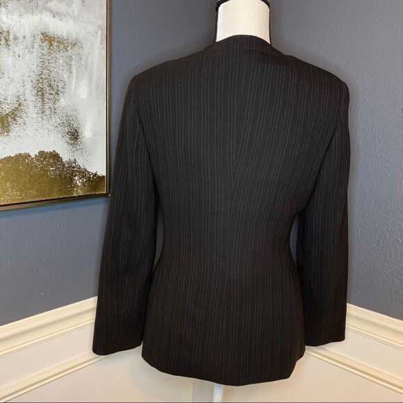 Giorgio Armani pin stripe blazer - Picture 4 of 6